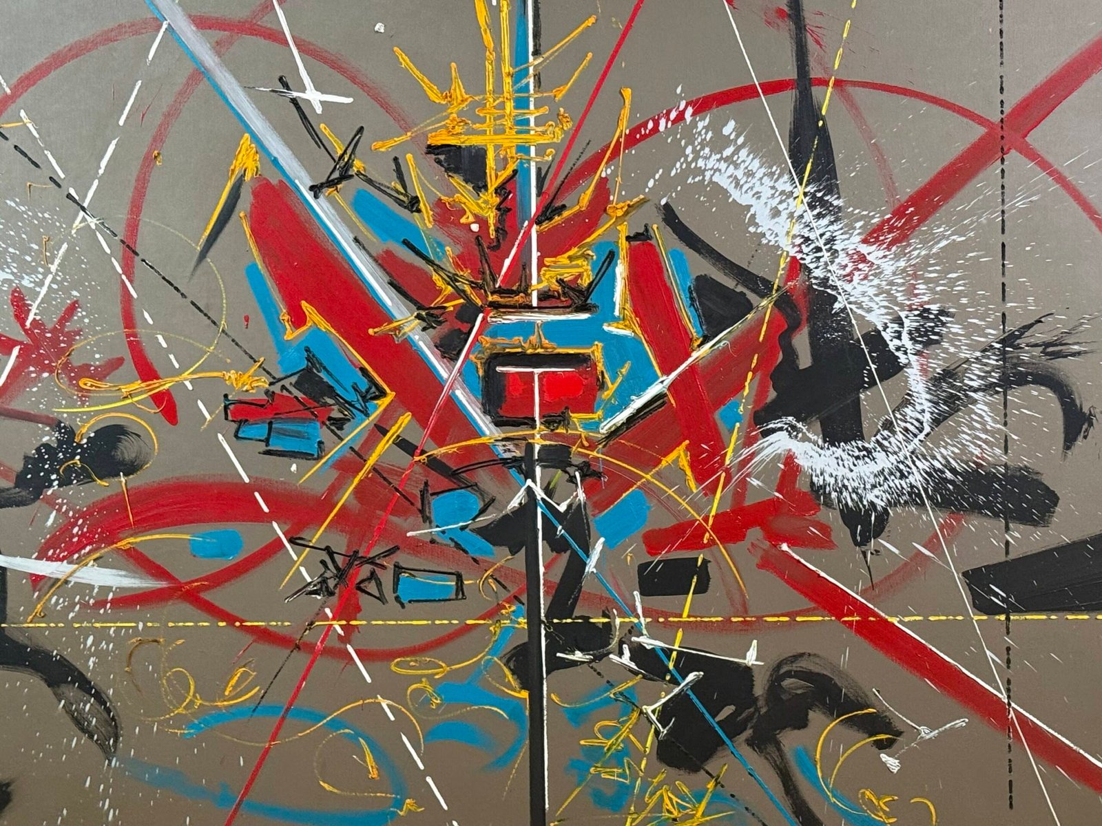 Koren gallery - Georges Mathieu, figure de l’abstraction lyrique française